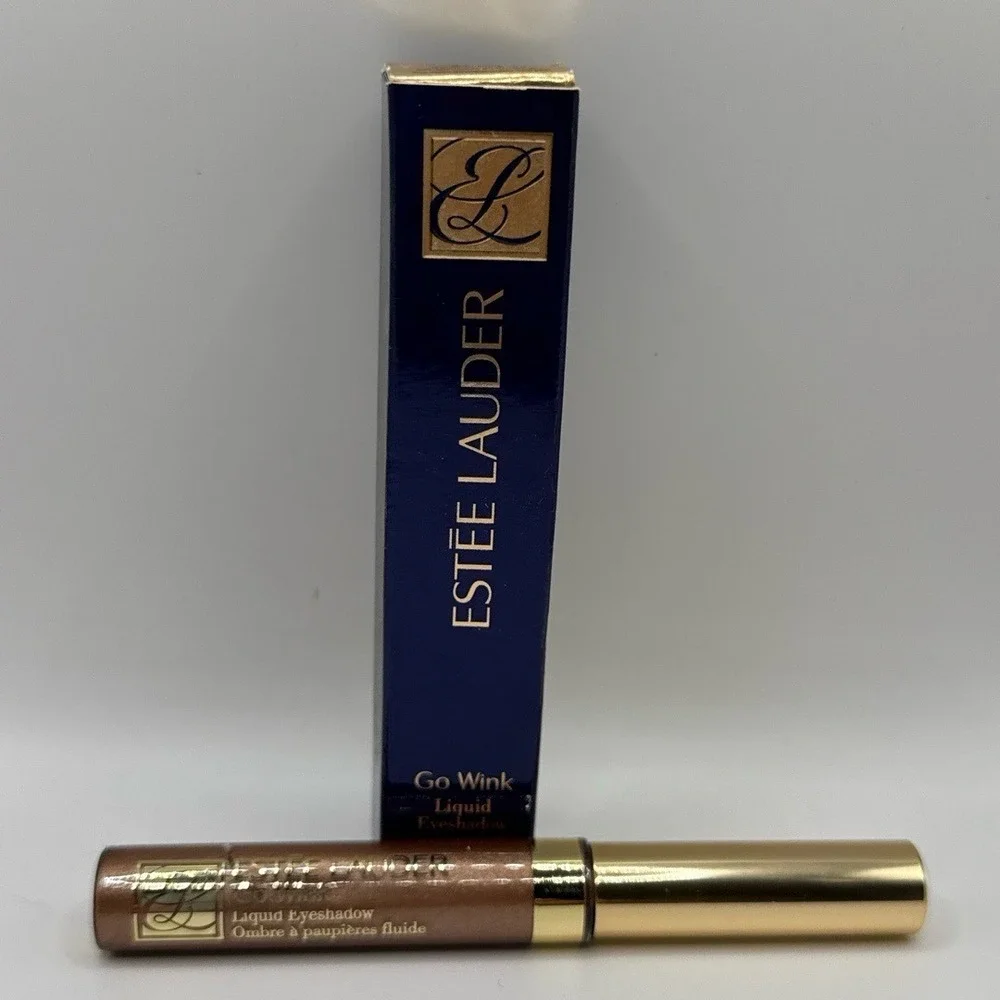 NIB NOS Estee Lauder Go Wink Liquid Eyeshadow 0.11oz 04 Brown Eyed Baby Shimmer